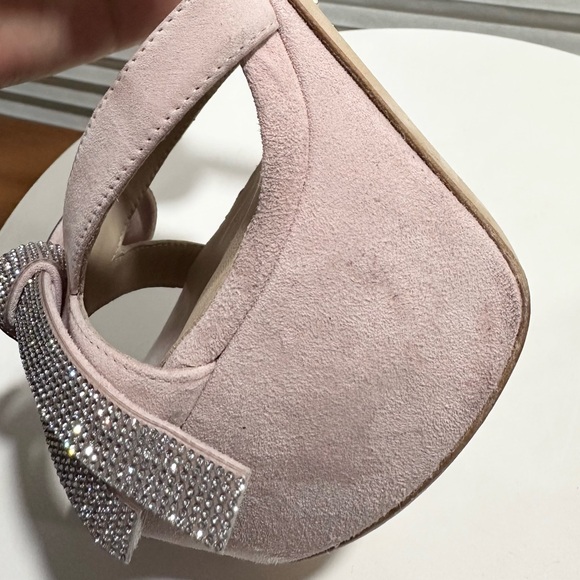 🌹STUART WEITZMAN🌹 Sw Mega Bow Platform Pink Sandal Size:9.5B - Picture 7 of 15